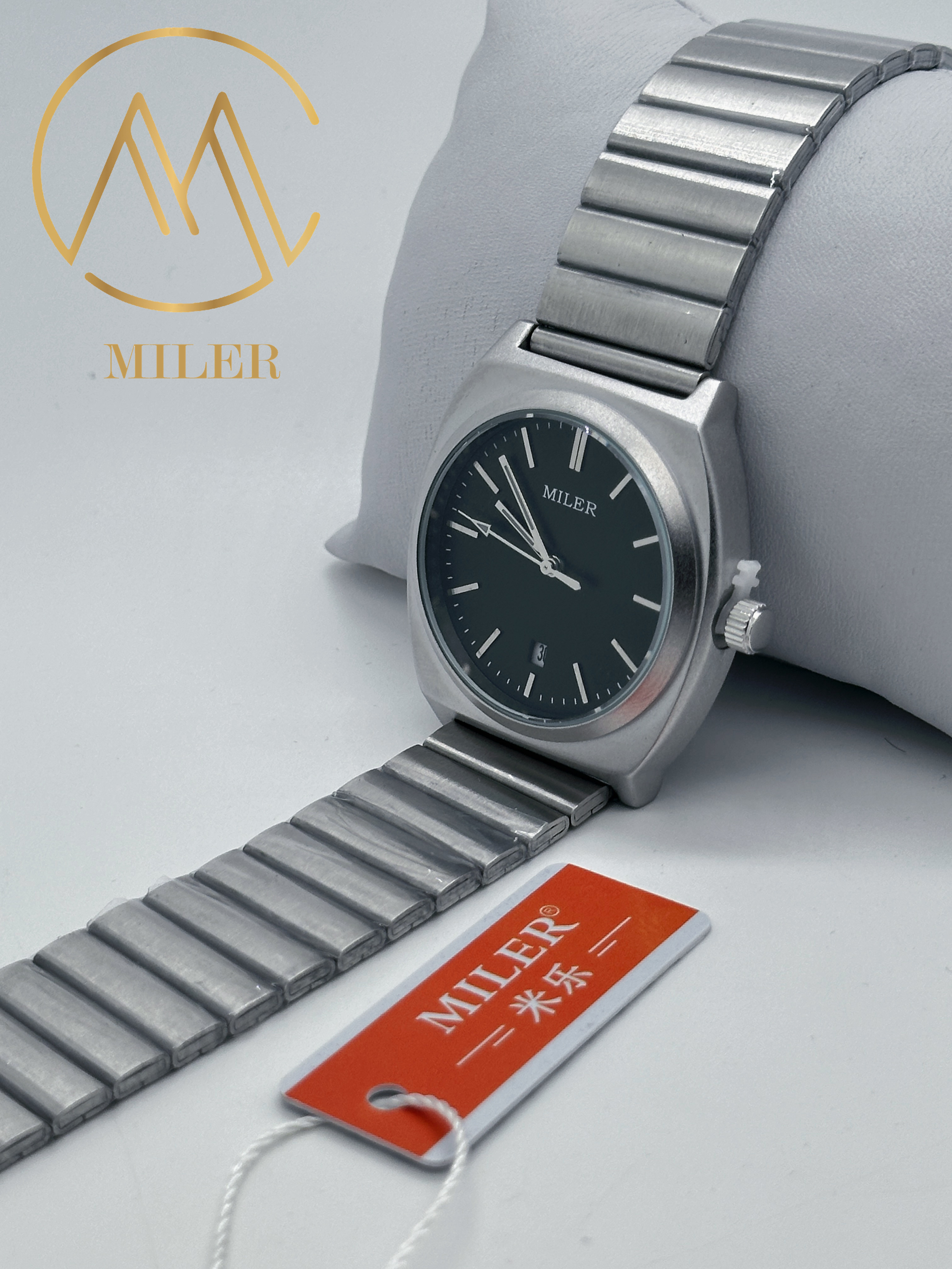 OEM Good Price Quartz Wrist Watch Stainless Steel Band Watch For Men