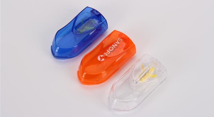 Portable Creative style foldable travel plastic cup with pill case, Random color creative travel cup with pill case for