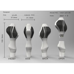 Data Encryption Square Personalized USB Flash Drives with Unique Design and