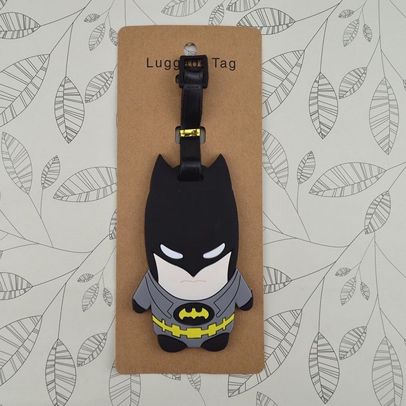 Factory customized travel accessories 3D pvc luggage tag