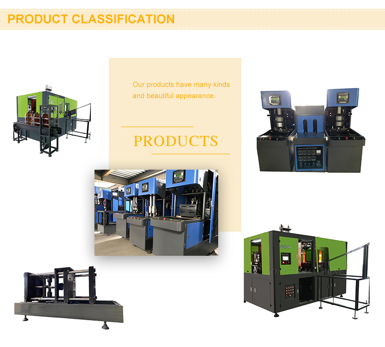 Customized 2 Cavity Semi Automatic Plastic Bottle Blow Molding Machine