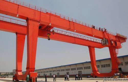 40 Ton Double Girder Gantry Crane Mining Material Handing Traveling