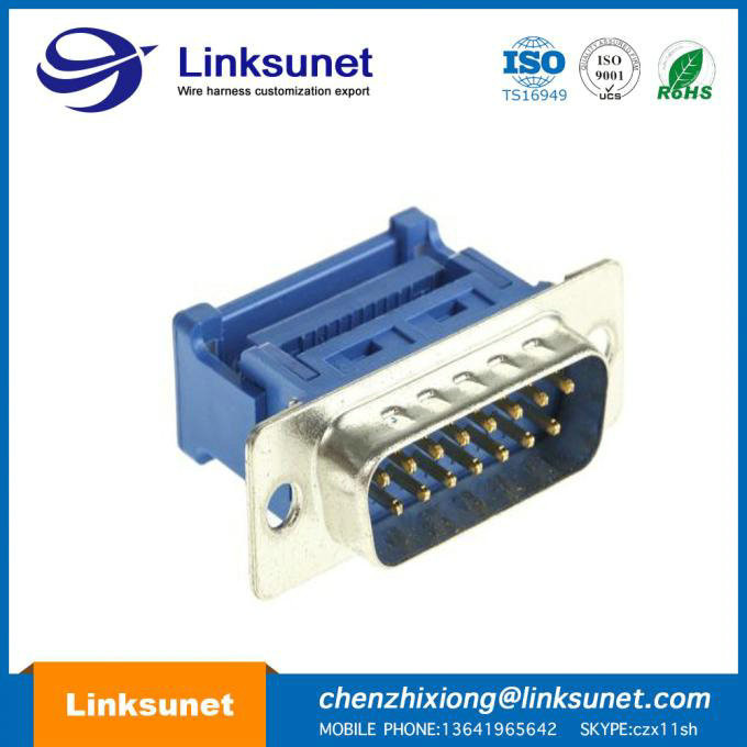 Outer Membrane Plastic VGA Cable Adapter DB9PIN , DB15PIN , DB25PIN , DB37PIN
