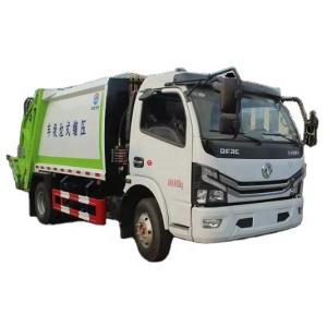 Dongfeng Dollicar D6 LNG 4x2 6cbm Compactor Garbage Truck