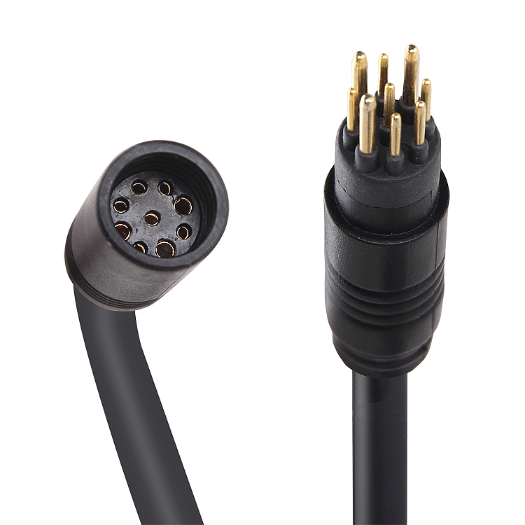 200V Electric Bike 9 Pin Connector , RoHS Ebike Waterproof Connector 3P+6P