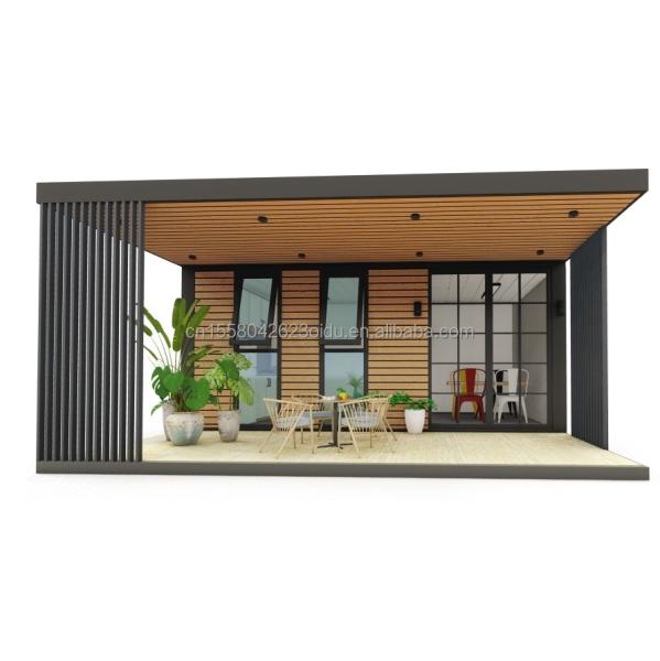Easy-to-Assemble 20FT Light Steel Prefabricated Villa with Aluminum Alloy