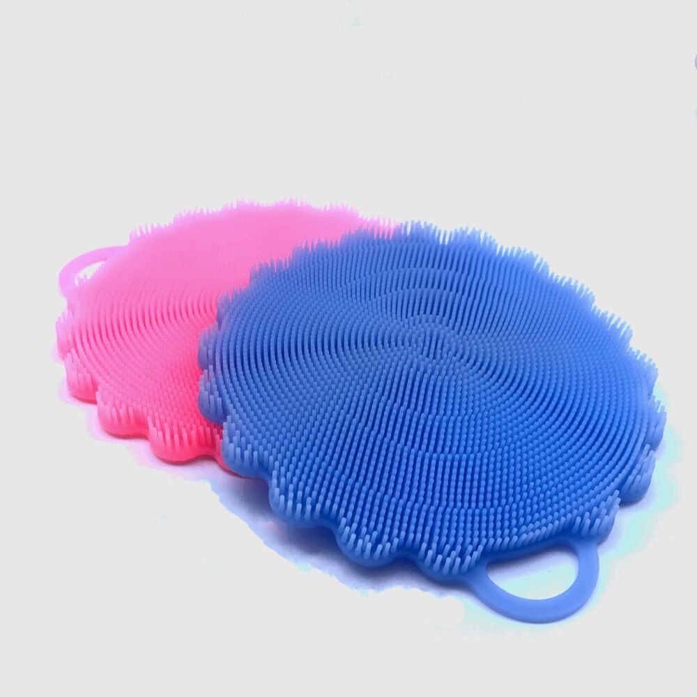 best selling products as seen on tv 2018 household items Silicone Cleaning Brush sponge scrubber
