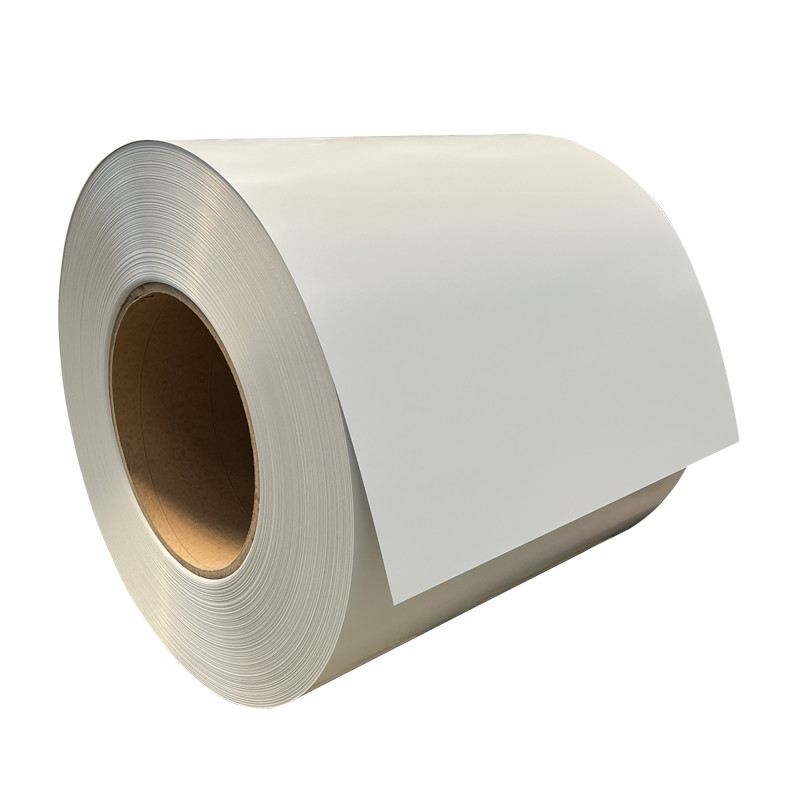 Aluminum Coils 30% White Gutter 3003H24 RAL9002 Blanco Crema H26 ASTM B209 Aluminium Metal Color Coated Sheet Coil