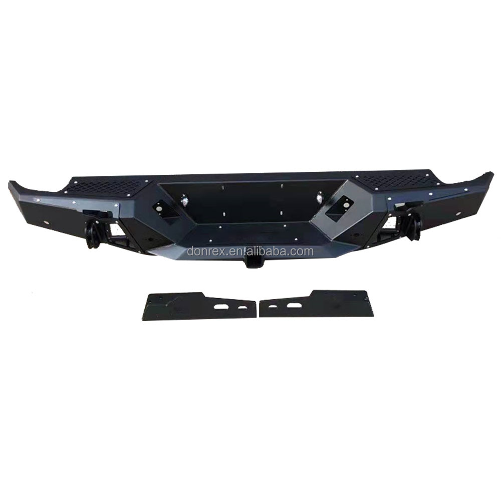 High- Black Front Bumper for Volkswagen Amarok Steel Polished Auto Parts