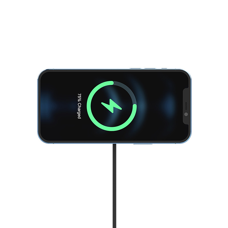 Magnetic 15W Car Mount Qi Wireless Charger With Various Air Vent Clip