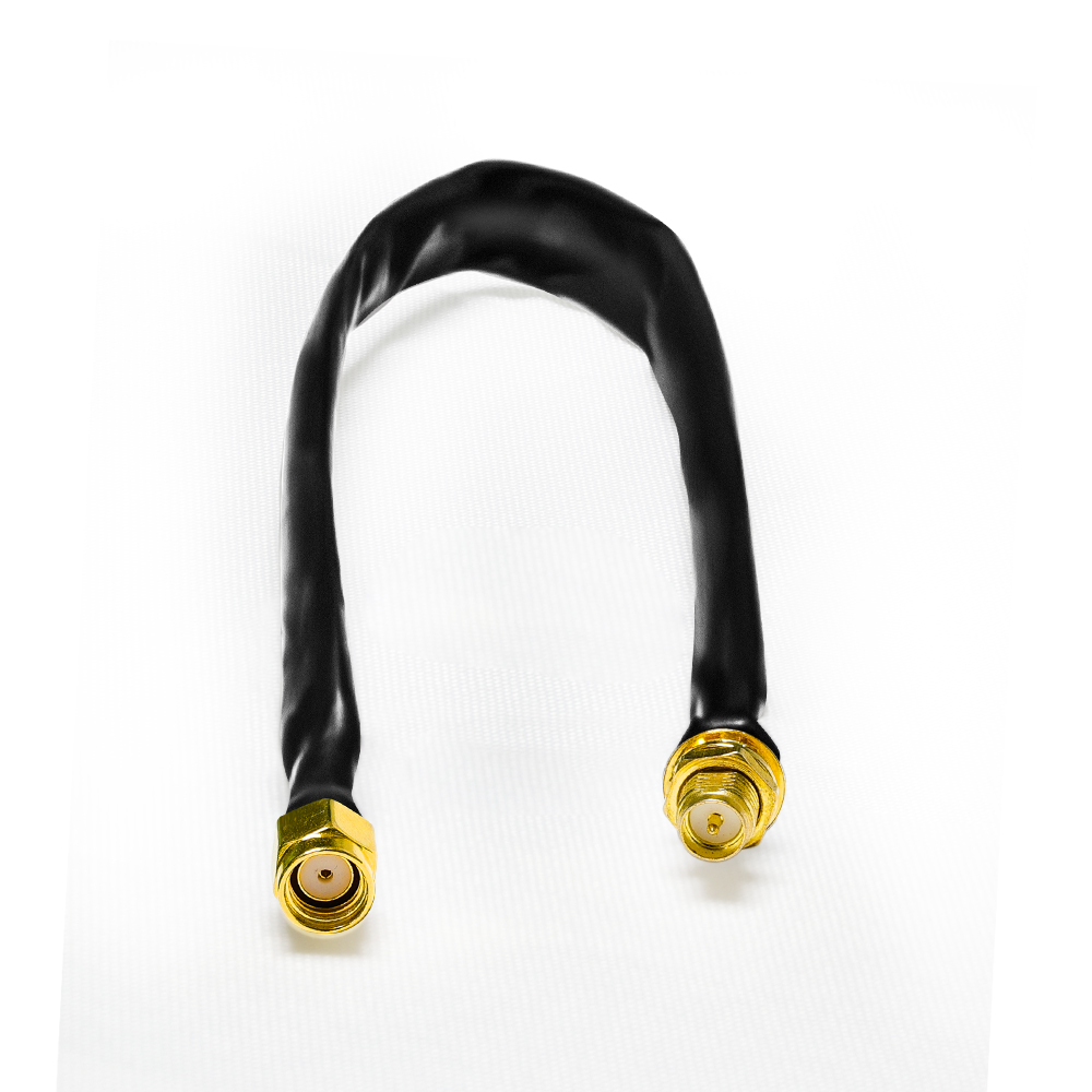 Customized Window Flat Cable with SMA/N or UHF Connector Length 30cm or Customized