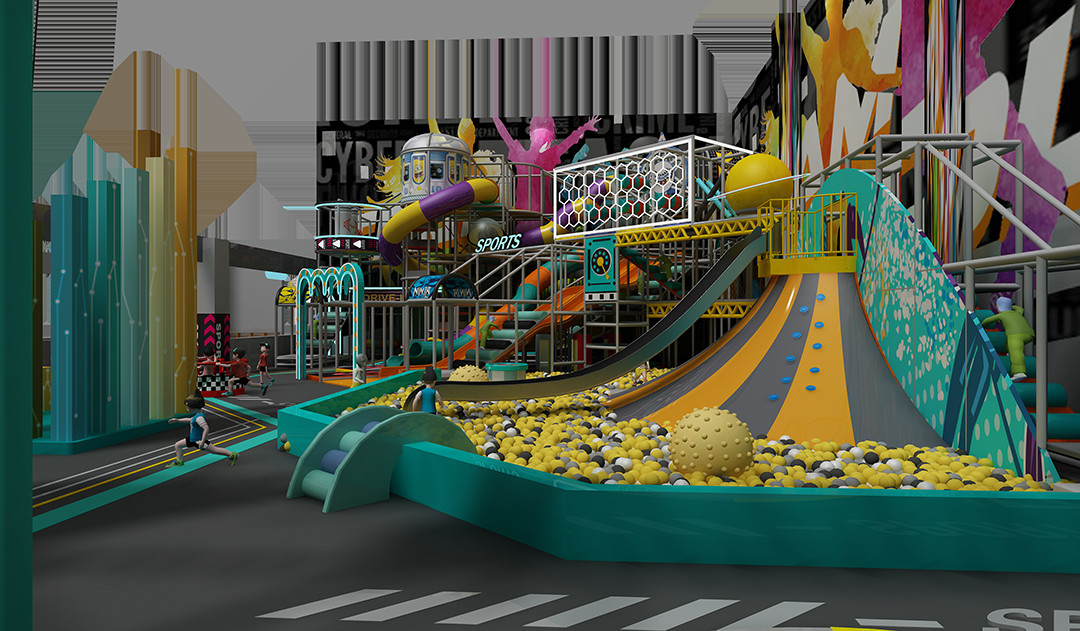 Customized Indoor Slide Playground Forest Themed Play Centre Equipment Suppliers