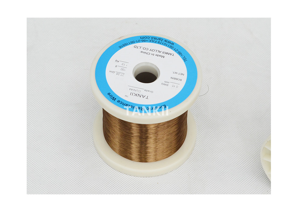 High Temperature Resistant Enameled Winding Wire Constantan Corrosion Resistance
