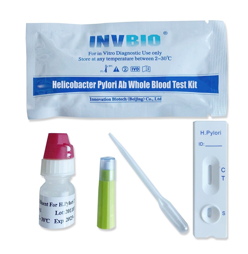 Custom One Step Antibody Cassette Test For Stomach Ulcer Test