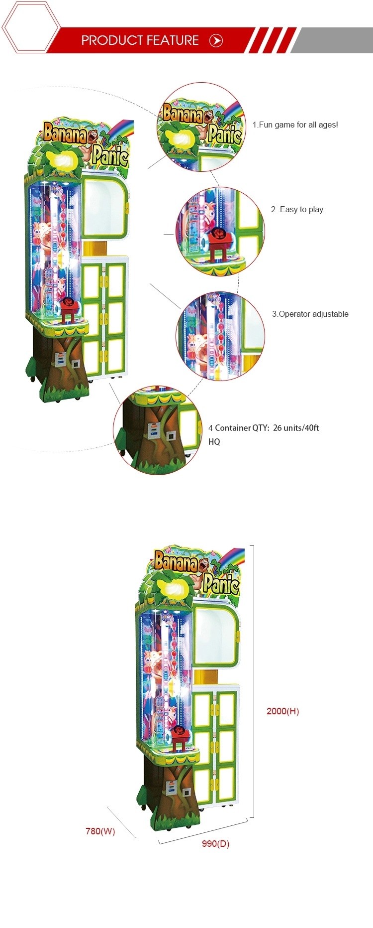 Funny Coin Operated Gift Vending Machines For Entertainment Center