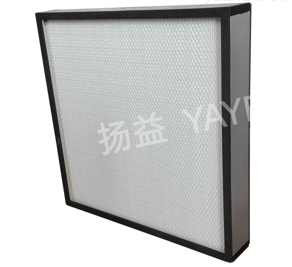 China Ruffled High-Efficiency Air Filter Aluminum Plate Frame, For Ventilation System on sale