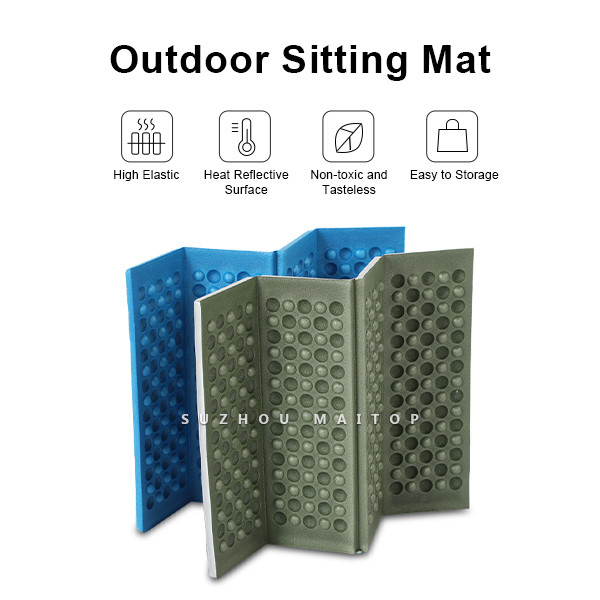 40x30cm XPE Foam Cell Camping Mat Moisture Proof Camping Floor Mat