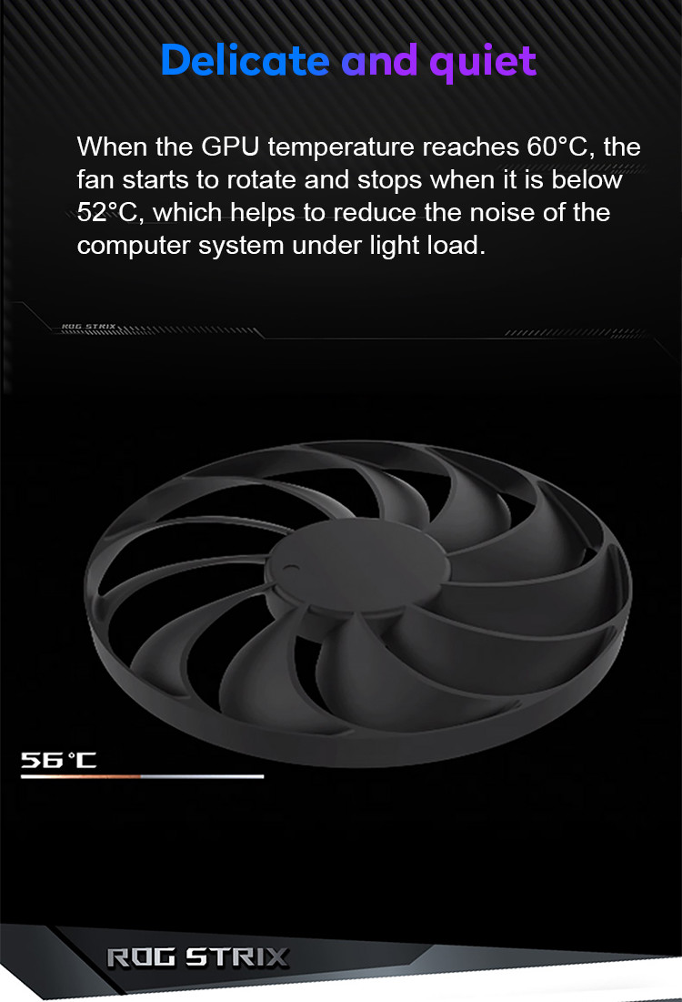 Geforce Rx 6600xt Gaming Graphics Card 8g Gddr6 ROG-STRIX-RX6600XT-O8G-GAMING