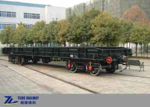  Low Floor Railway Freight Wagon 80km/H UIC Approved For 1435mm Gauge Maintain Rail Manufactures