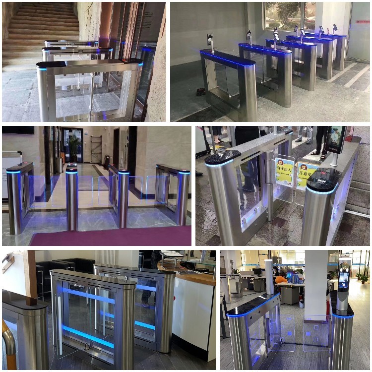Access Control Tripod Electronic Swing Barrier Turnstile Security Gates 50/60HZ