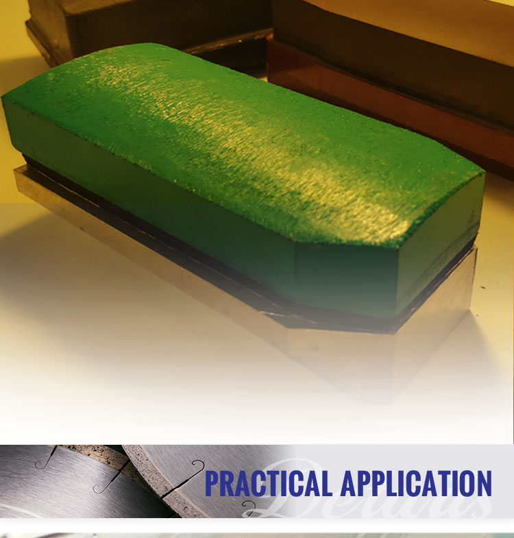 Customized Support Resin Fickert Abrasive Tool for Polishing Granite Efficiently