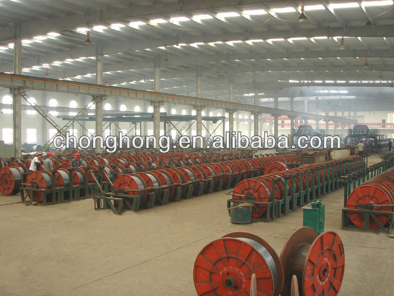 Hot-Dipped Galvanized Aircraft Cable MIL-DTL-83420 2000N/MM2 7x19 Steel Wire Rope 3/32'' reels with 2.000 m/each and Made
