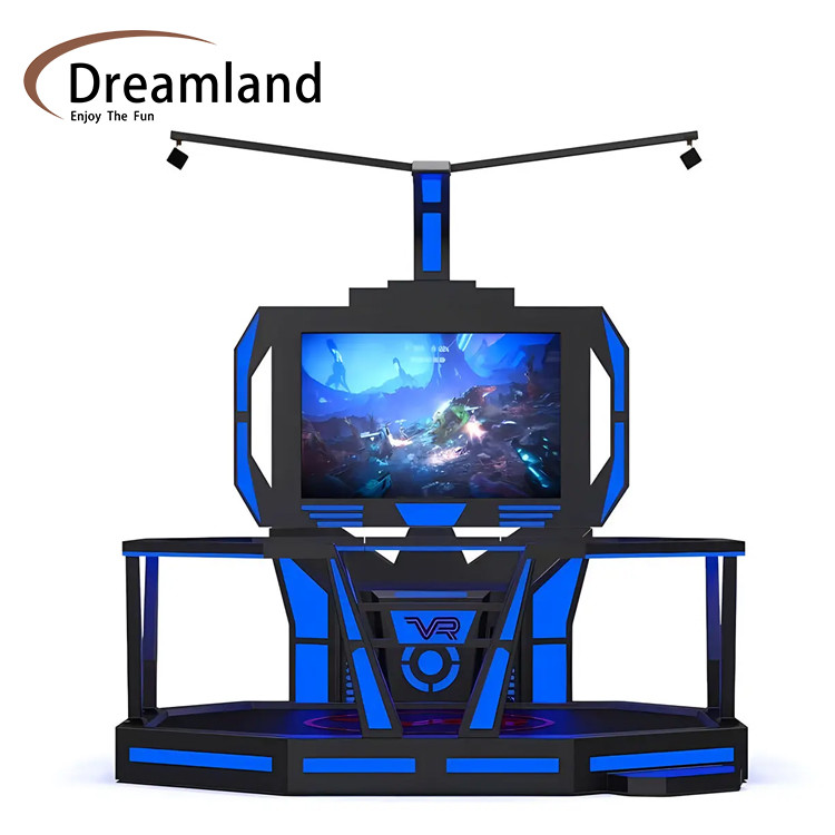 9D VR Simulator Equipment Ultimate HTC VR Walking Platform For Immersive Virtual Reality Experience