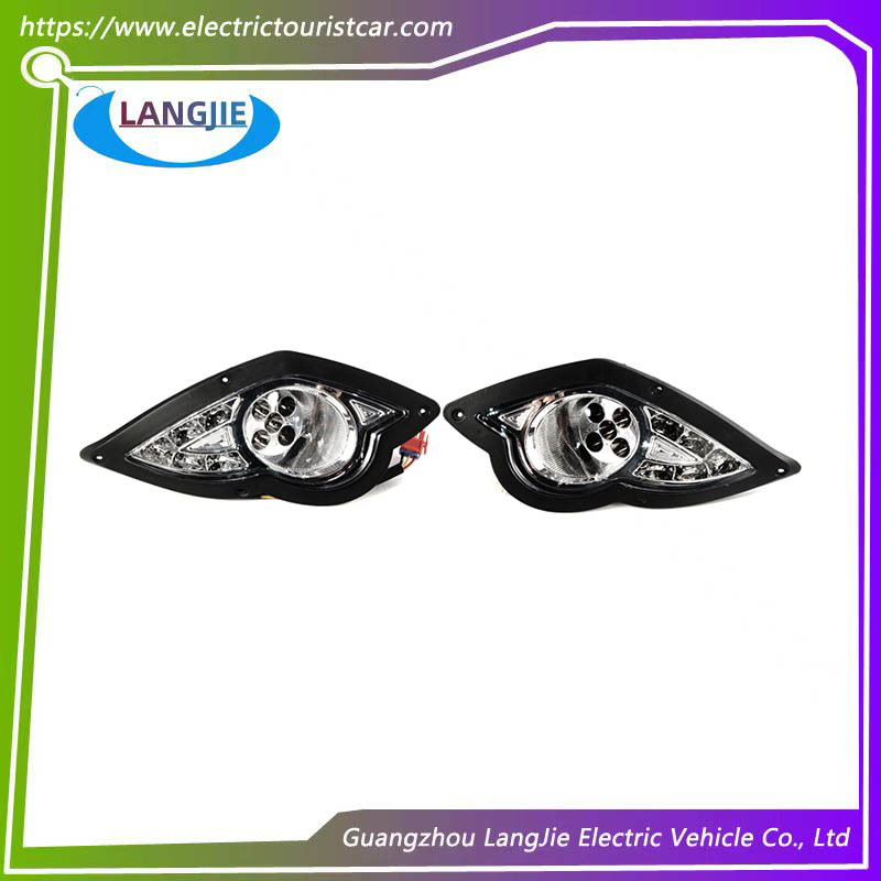 Yamaha Panel LED Headlights And Taillights Kit For Golf Carts