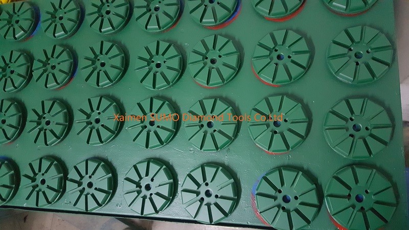 High Aggressive Concrete Grinding Disk Rhombus Segment Diamond Grinding Tools