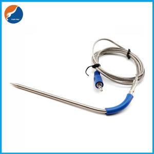 SUS304 Probe RTD 100K OHM BBQ Grill Temperature Sensor