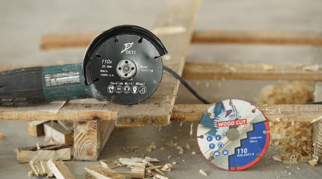 Nail Wood 125mm Circular Saw Blade Vacuum Brazed Cutter Head With Grit