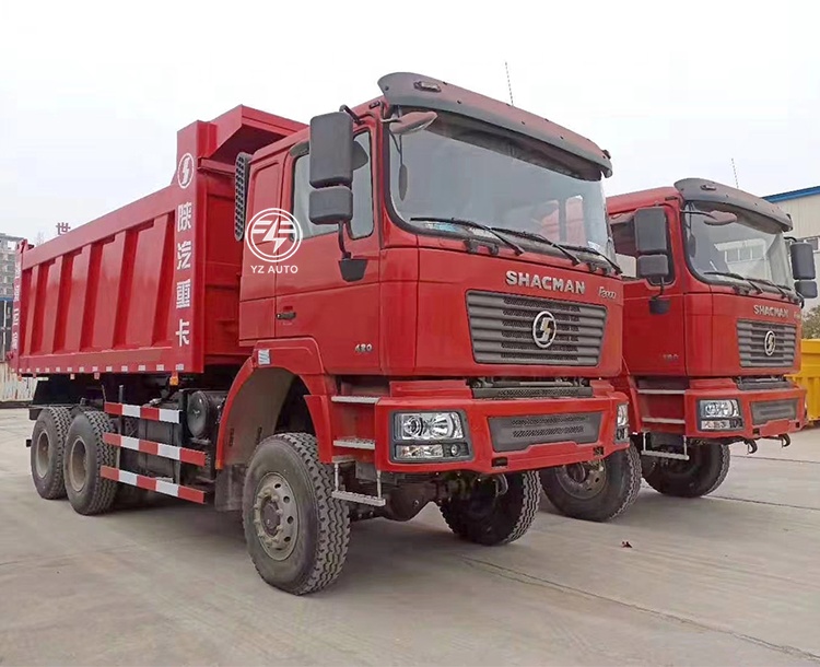 30T Commercial Diesel Trucks Heavy Duty Dumper With Touch Screen And All Wheel Drive