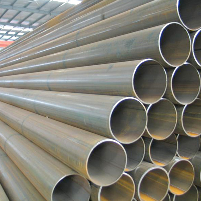 Q235B Straight Seam Plate And Coil Carbon Longitudinal Welded Pipe