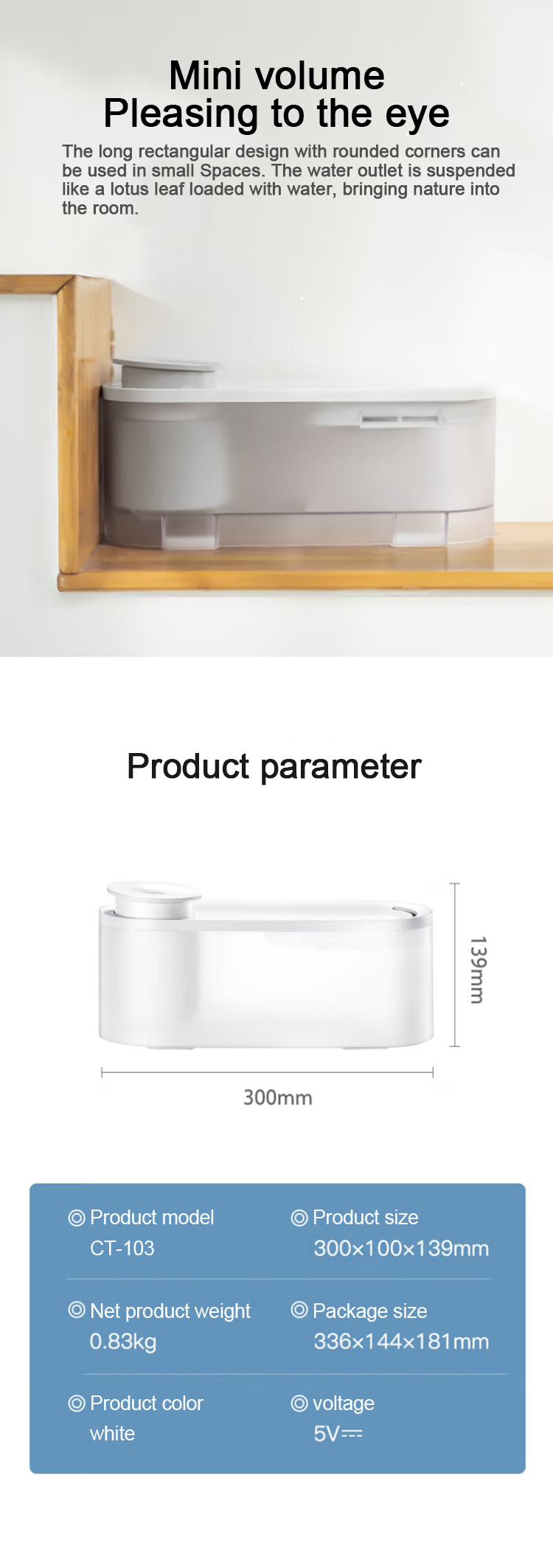 Pet Bowls Feeders Custom Printing Logo Pet Electric Dispenser Water with Smart Pump