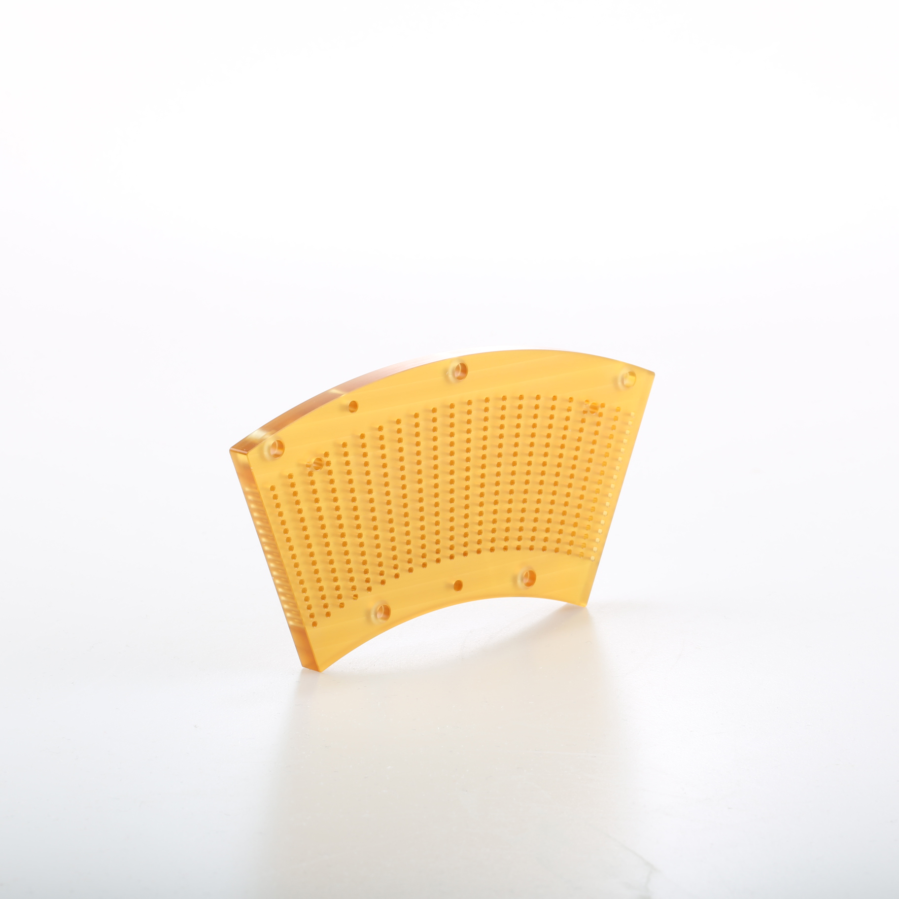 PAI PA6 / PA66 Nylon Machined Plastic Components 5 Axis Machining Service