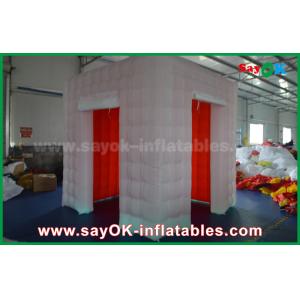 Inflatable Photo Studio LED Lighting Inflatable Photo Booth With 2 Doors /