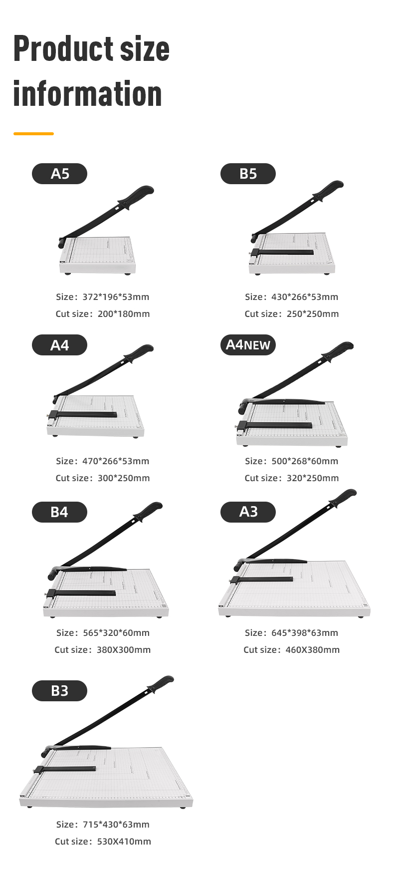 Precision Cutting Made Easy with Our A4 Manual Paper Cutter Aluminium Alloy