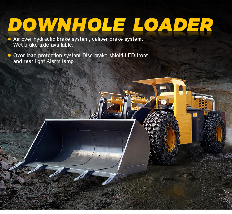 ISO 1.6 Ton Mine Wheel Loader Mining Construction Equipment BJ918
