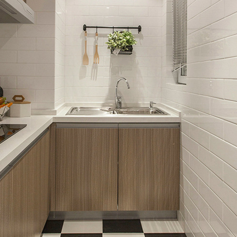 Interior Tiles Add a Touch of Luxury with Black and White Stone Cut Wall Tiles