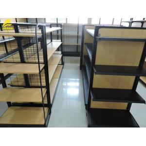 Store Wood And Metal Shelve Wire Grid MDF Board Back Panel Backing