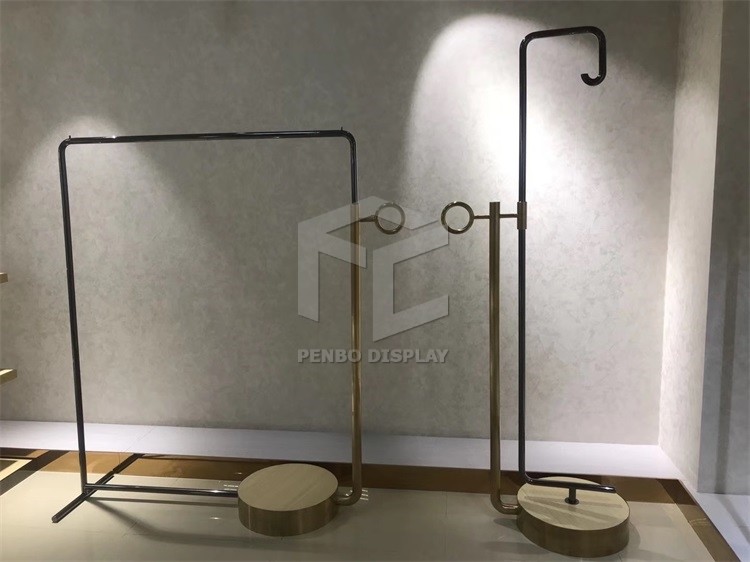 OEM Boutique Wedding Dress Clothing Shop Display Furniture Rack Monomer Design