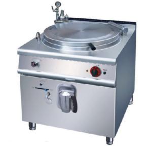 China DK Marine Gas Indirect Jacketed Boiling Pan , Stainless Steel Marine Cooking Equipment on sale