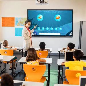 55 Inch Intelligent Whiteboard Interactive Smart Board Educational Equipment