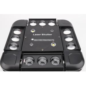 China 2 Strobe Lamp Beads Beam +Laser Moving Head Light Manufacturers on sale