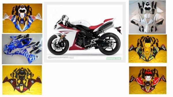 YAMAHA YZF-R1 2009 MOTORCYCLE PARTS Hub Motorcycle Parts with Plastic frame