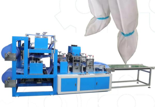 PP Disposable Surgical Gown Making Machine SMS , Non Woven Boot Cover Making