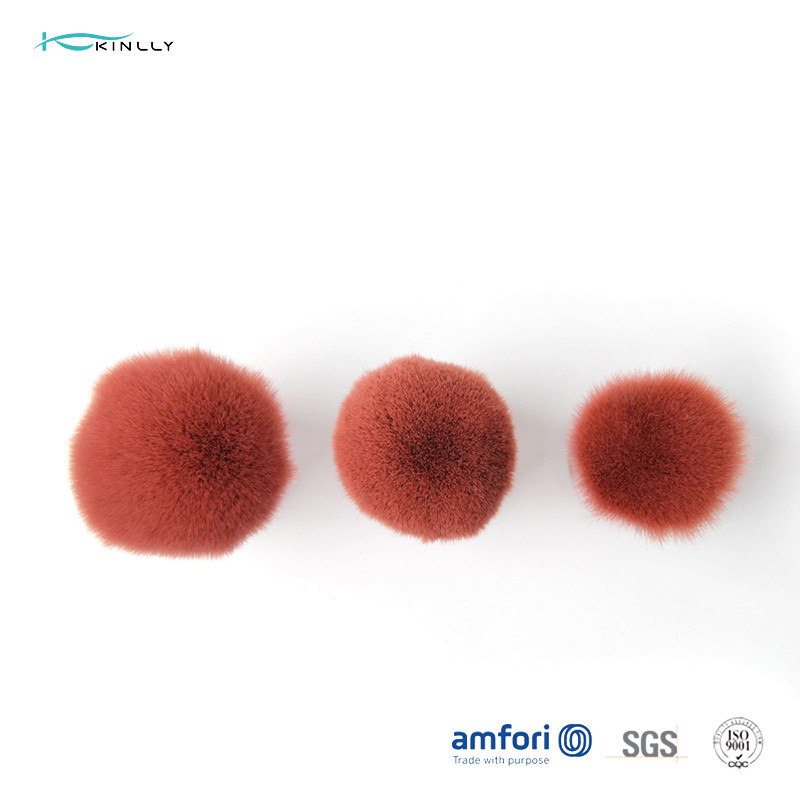 Pink Soft Nano Hair 150g ISO9001 Face Powder Brush