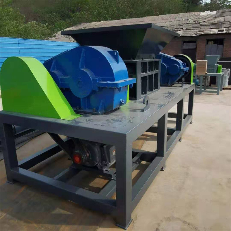 China Manufacturer Aluminum Waste Metal Double Shaft Shredder Machinery