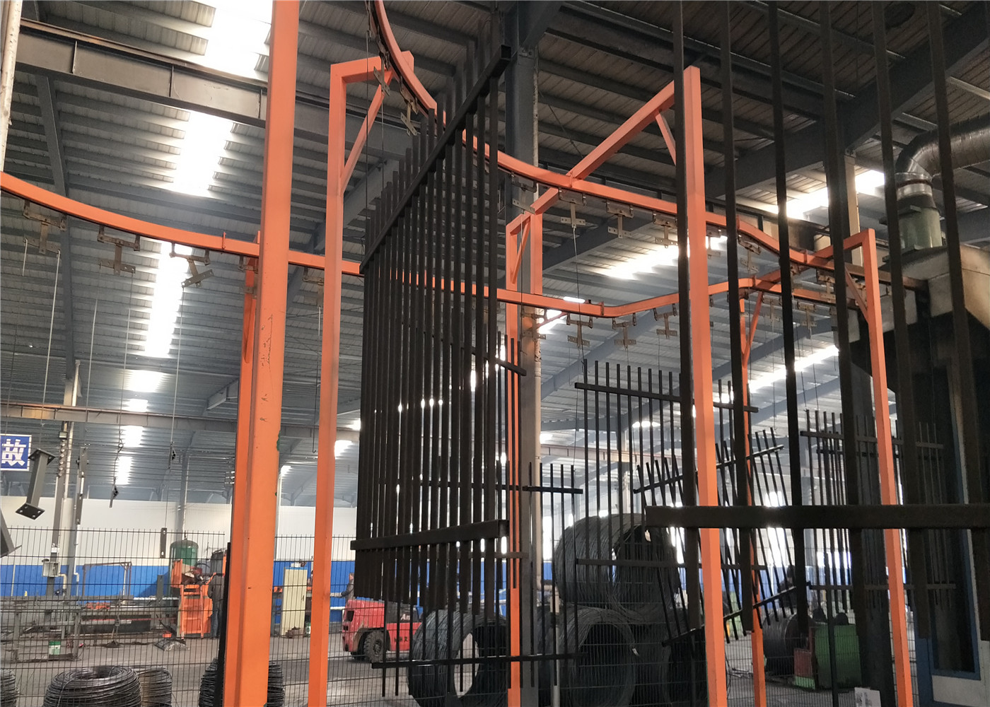 Heavy-Duty School Fence1800mm High X 2400mm Wide 2 rails 40X40X2.5mm wall thick upright 25X25X2.0 powder coated