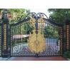 Buy cheap Wrought Iron Cast Iron Decor Security Entrance Cast Iron Garden Gate Tree Shaped from wholesalers
